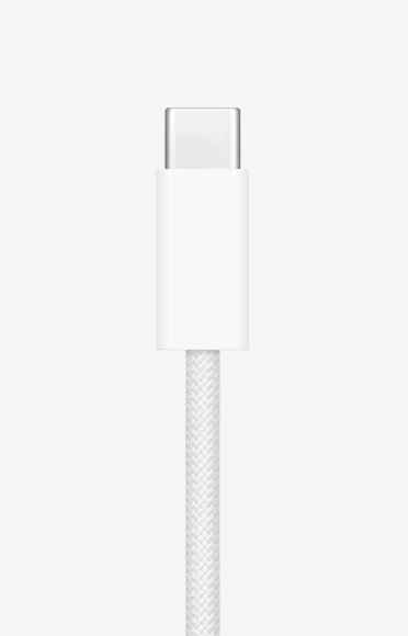 USB-C充電ケーブルの細部