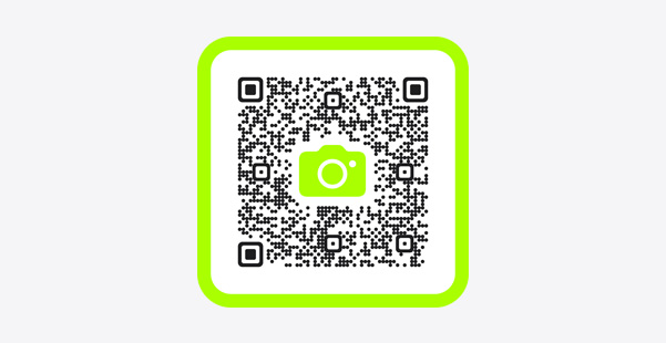 フィットネスアプリを開くためのリンクを含むQRコードの画像