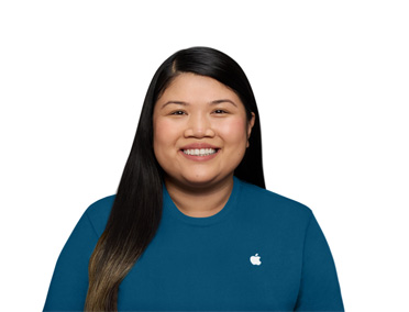 Appleのスペシャリストの姿が表示されている