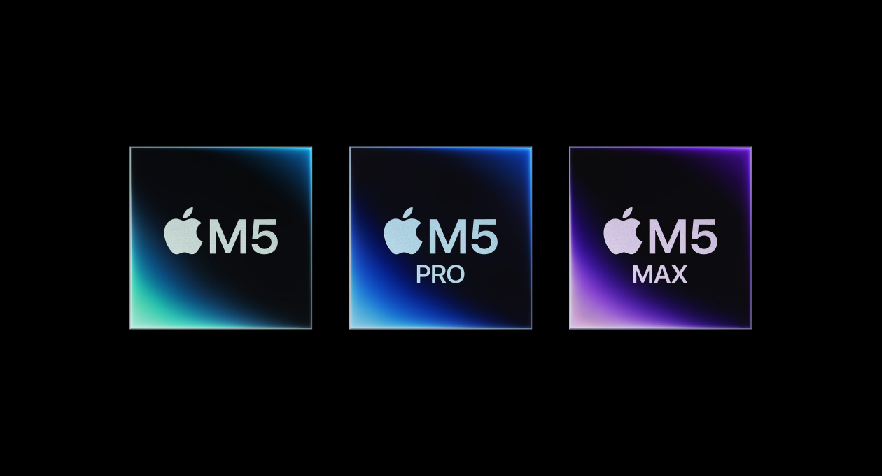 M5、M5 Pro、M5 Maxチップ